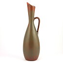 Carl-Harry Stålhane (SYE 1950s) Brown Vase with Swelling Base 32 cm (2)