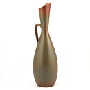 Carl-Harry Stålhane (SYE 1950s) Brown Vase with Swelling Base 32 cm (2)