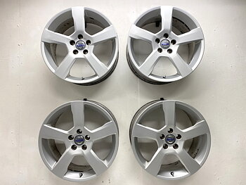 BEGAGNAT | 4 st | 18" ALUFÄLGAR Original VOLVO Cratus 31255447 | 5x108 8x18 ET55 63.4