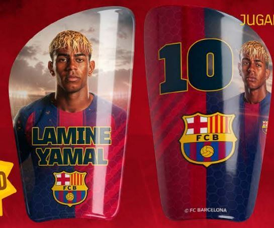 FC Barcelona Benskydd Lamine Yamal Junior L - 3