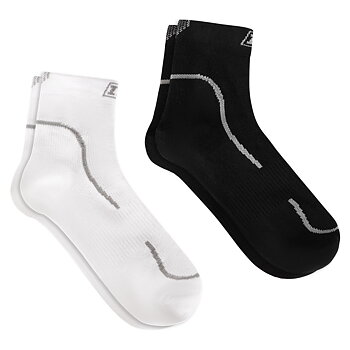 Noname Futura Socks (2-pack) Black / White