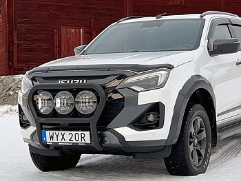 X-RACK Isuzu D-Max 26- frontbar for 3pcs auxiliary lights  & bracket for front camera