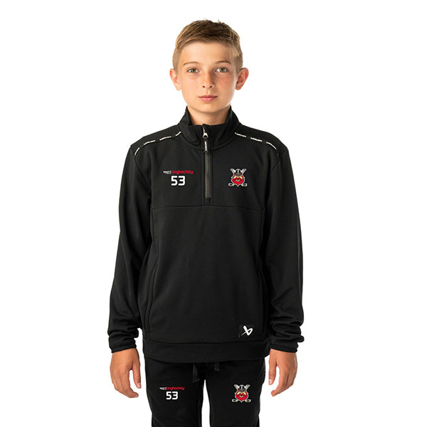 Bauer Team Fleece 1/2 Zip Top Jr S26 Nybro Vikings