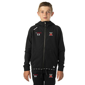 Bauer Team Fleece Zip Hoodie Jr S26 Nybro Vikings