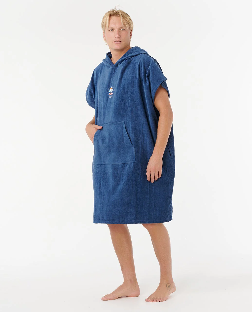 Rip Curl Logo Surfponcho Navy - 2