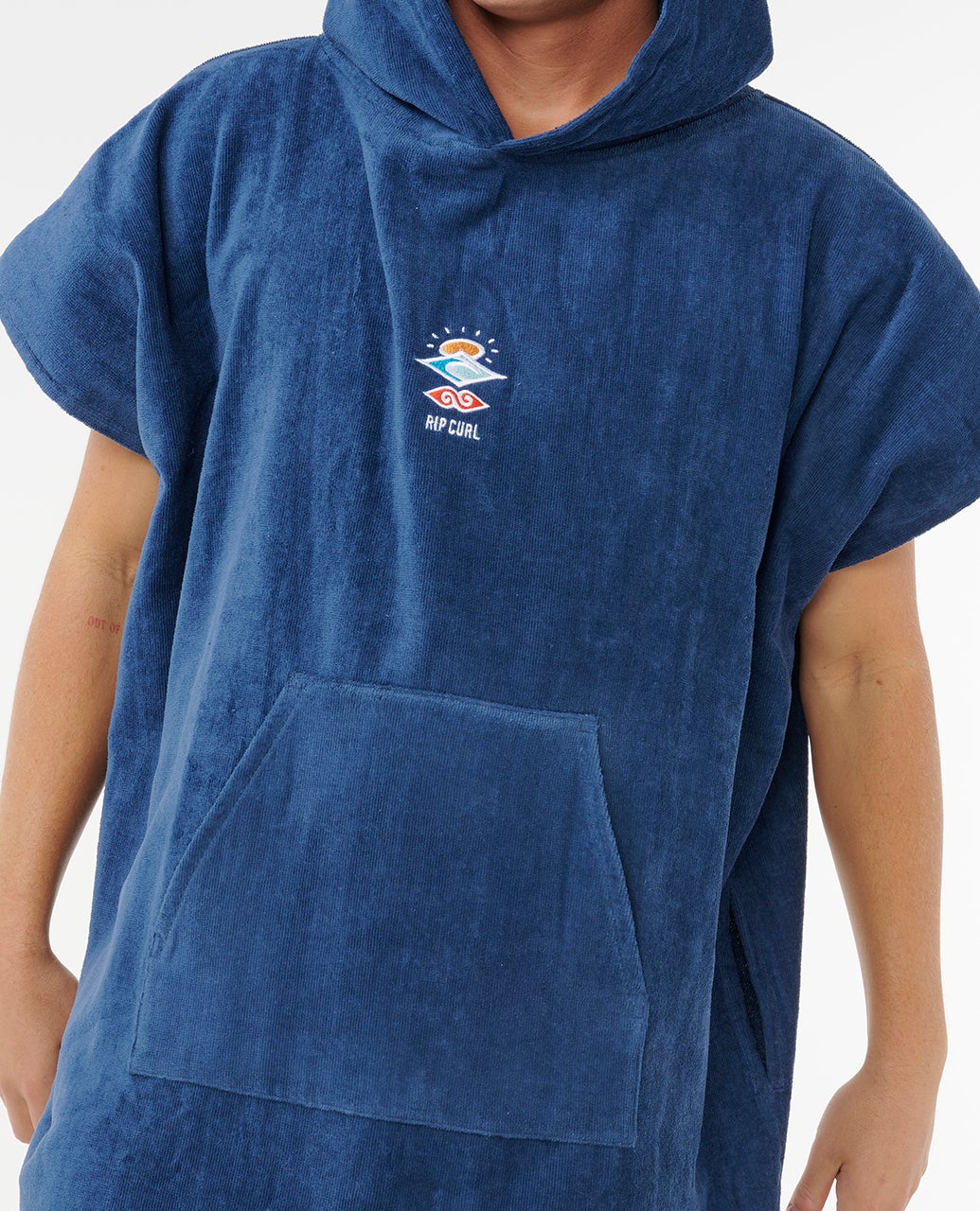 Rip Curl Logo Surfponcho Navy - 5