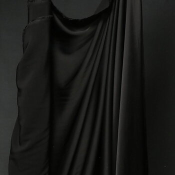 Viscose Satin Black