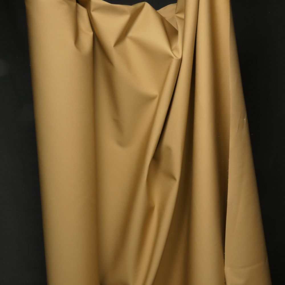 Klassiskt trenchcoattyg tobacco beige