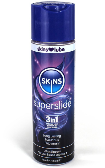 Skins Superslide Silkonbaserat Glidmedel, 130 ml