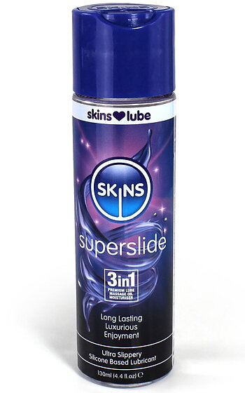 Skins Superslide Silkonbaserat Glidmedel, 130 ml
