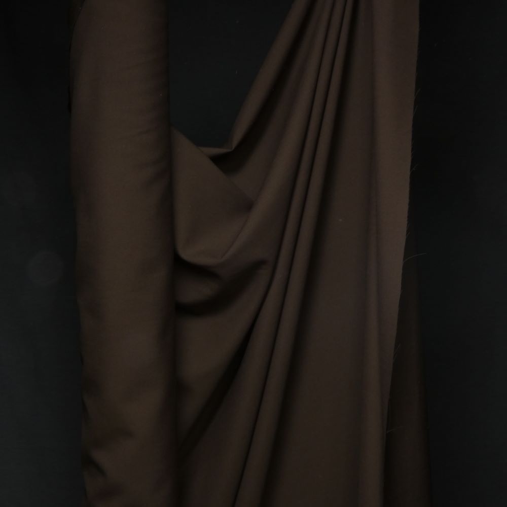 Ren kostymull brun