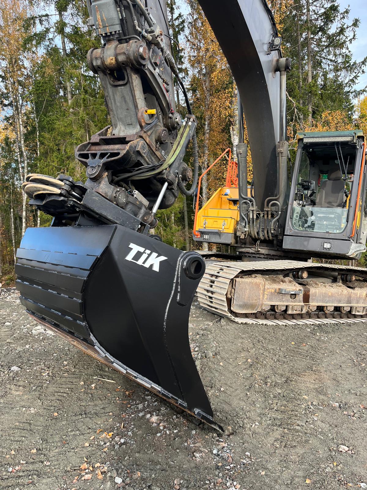 Planeringsskopa grävmaskin 1400 liter,  200 cm. S70, B20, B27 - 5