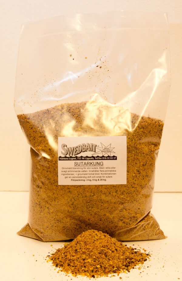Swedbait mäsk. Groundbait för sutare. Sutarkung 2kg