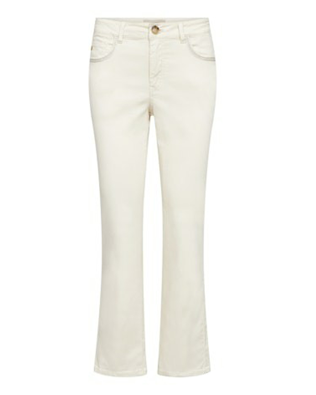 Jeans Ashley Sati ankel bootcut ljusbeige