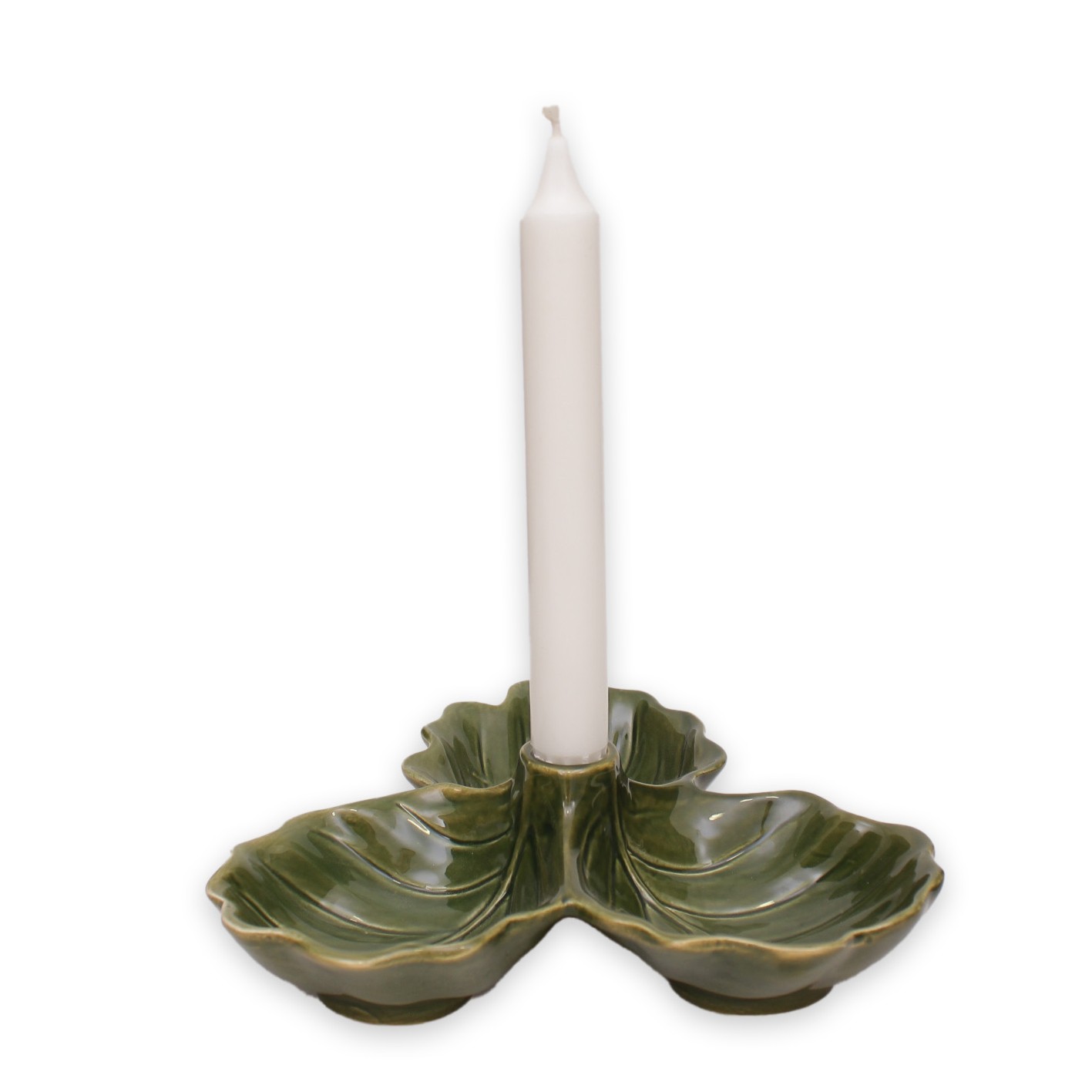 Ljusstake Blad - Med tre skålar - 2