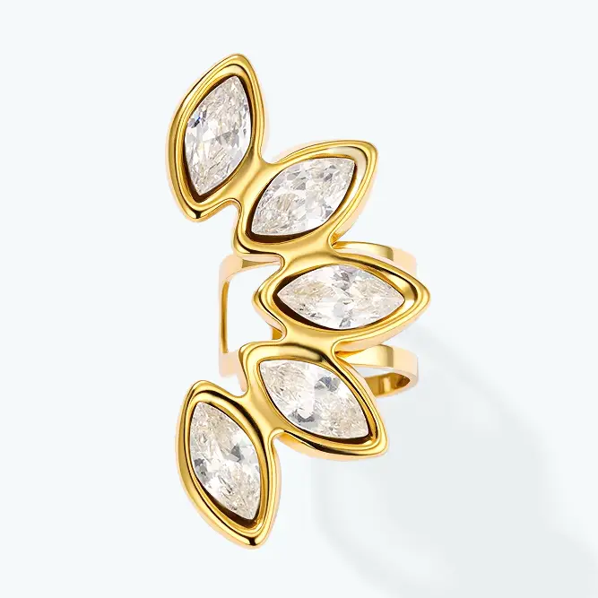 Earcuff med diamanter