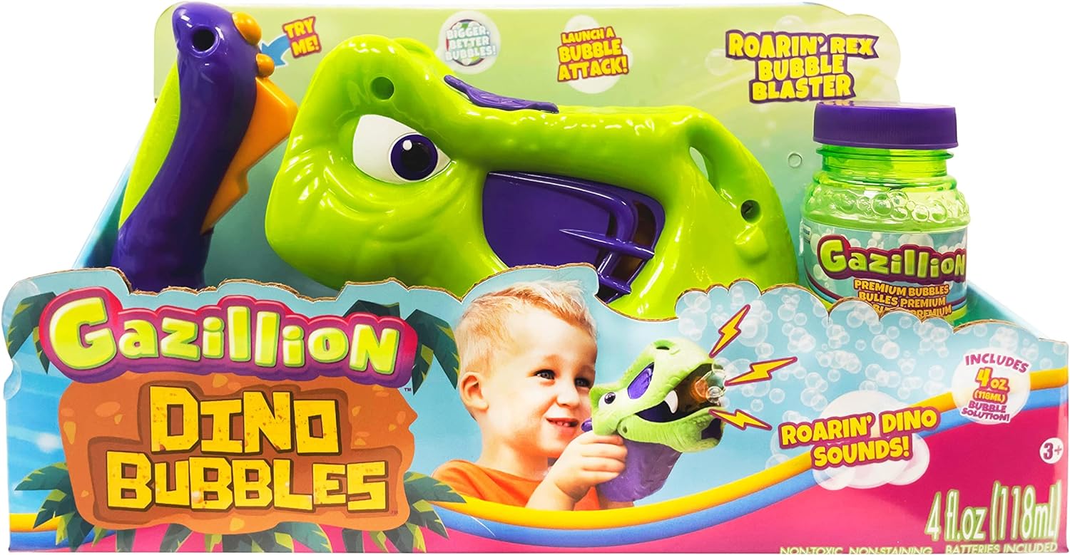 Gazillion Roarin' Rex Bubble Blaster - 3