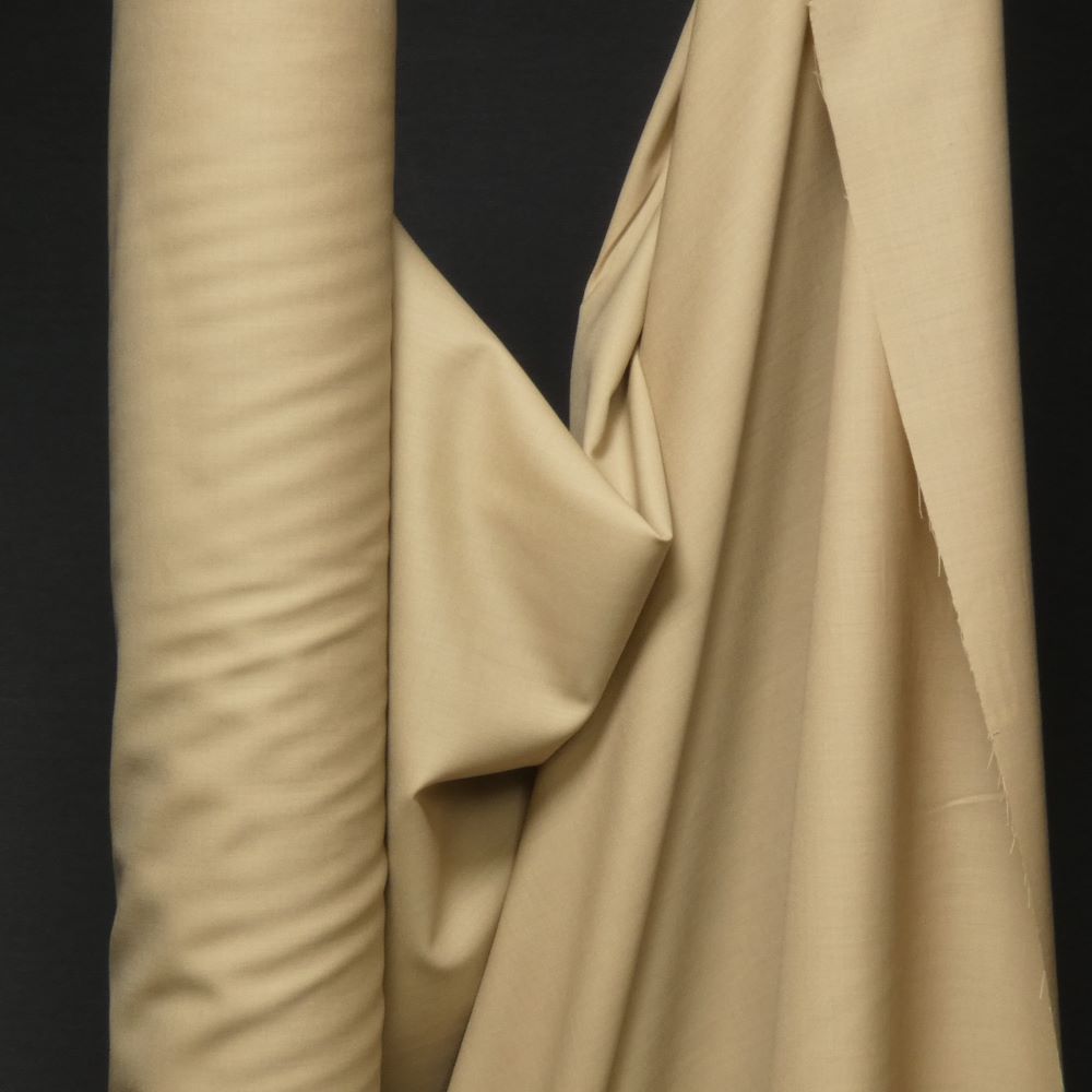 Ren kostymull beige