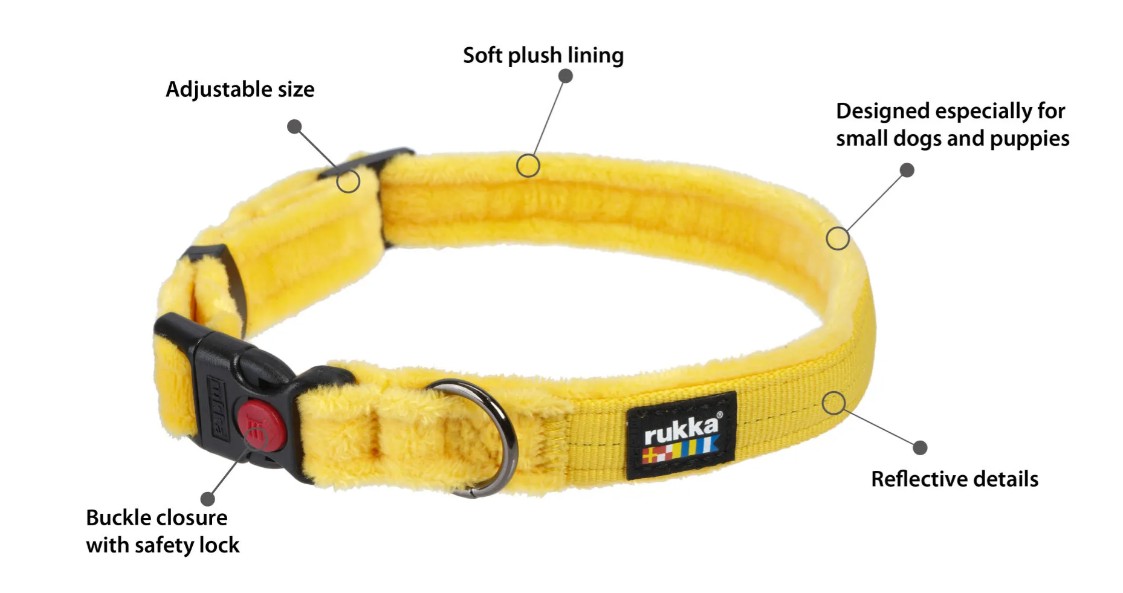 Rukka Tiny Collar, gul - 2