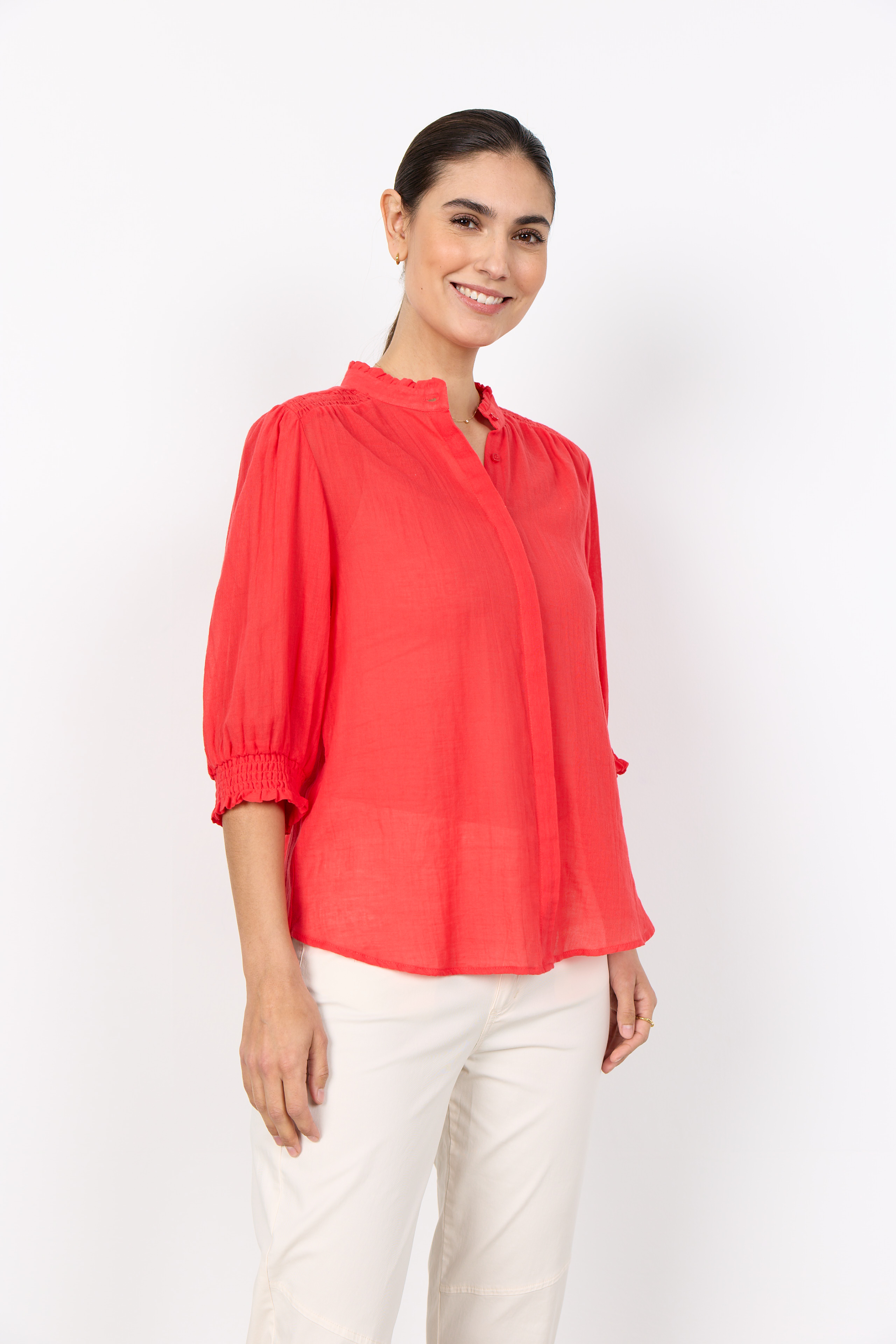 Soya Concept Fabiana 3 Shirt Red - 3