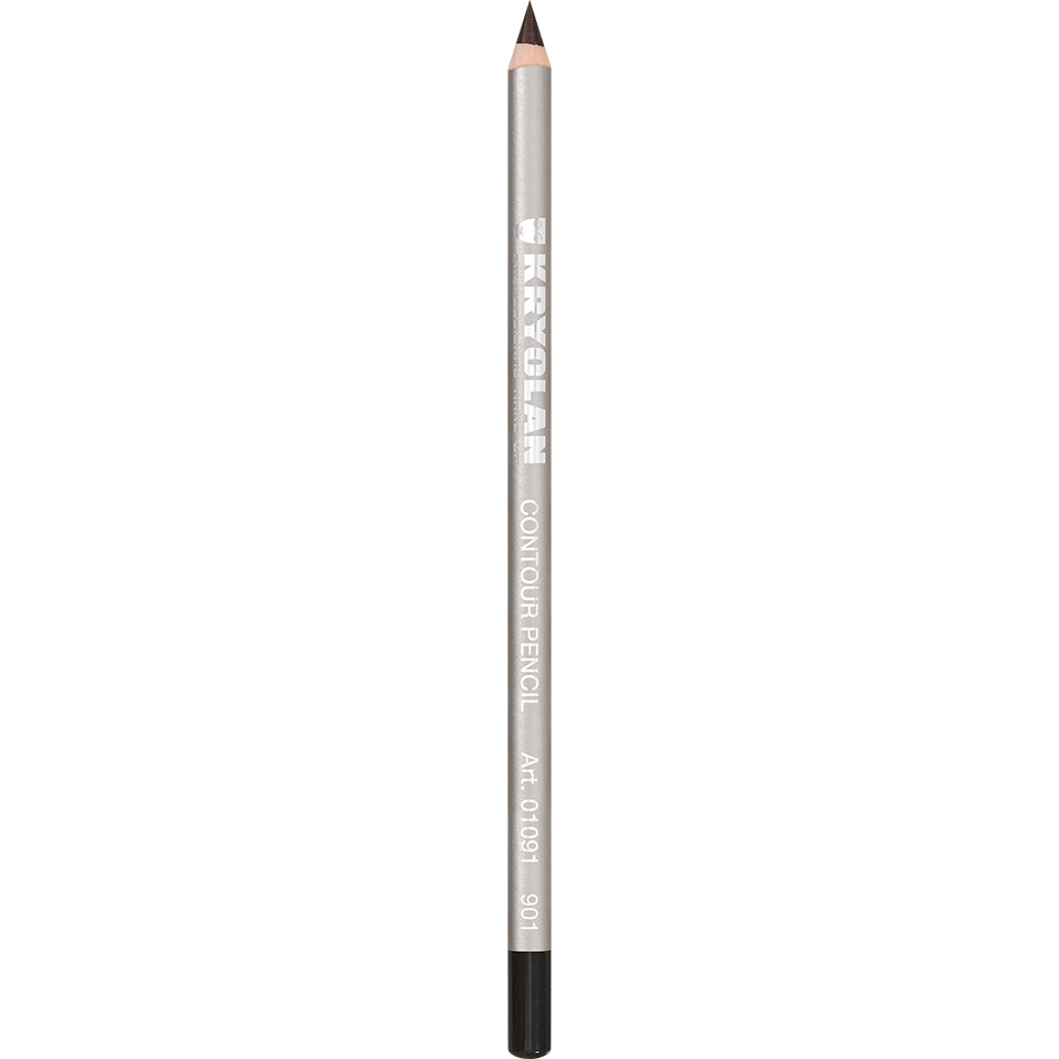 Contour Pencil 901 MÖRKBRUN  - Kryolan