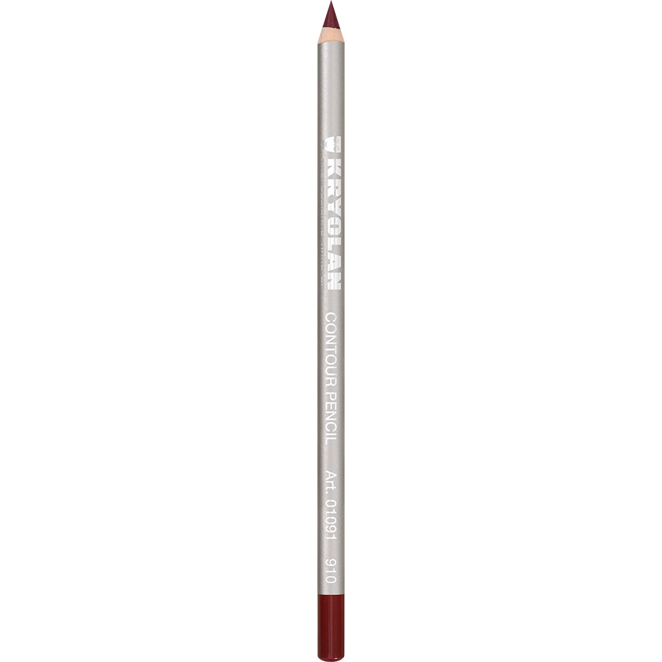 Contour Pencil 910 MÖRKRÖD - Kryolan
