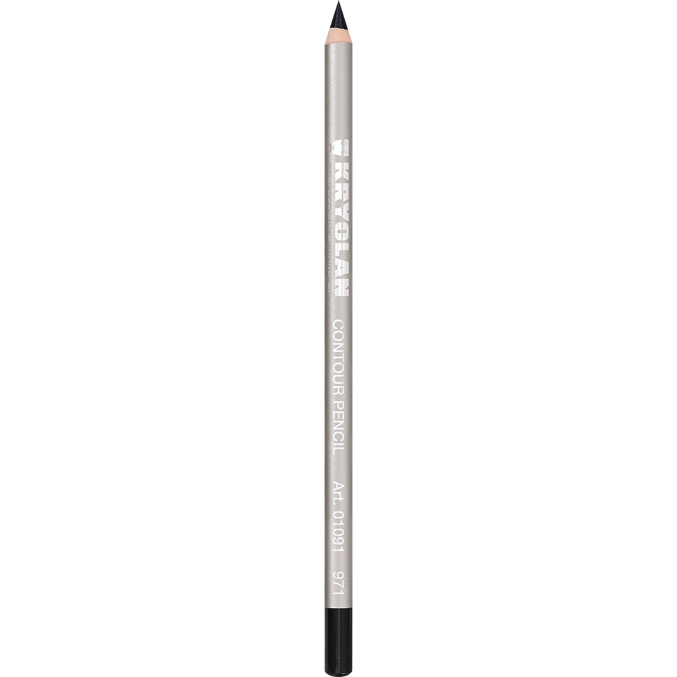 Contour Pencil 971 SVART - Kryolan