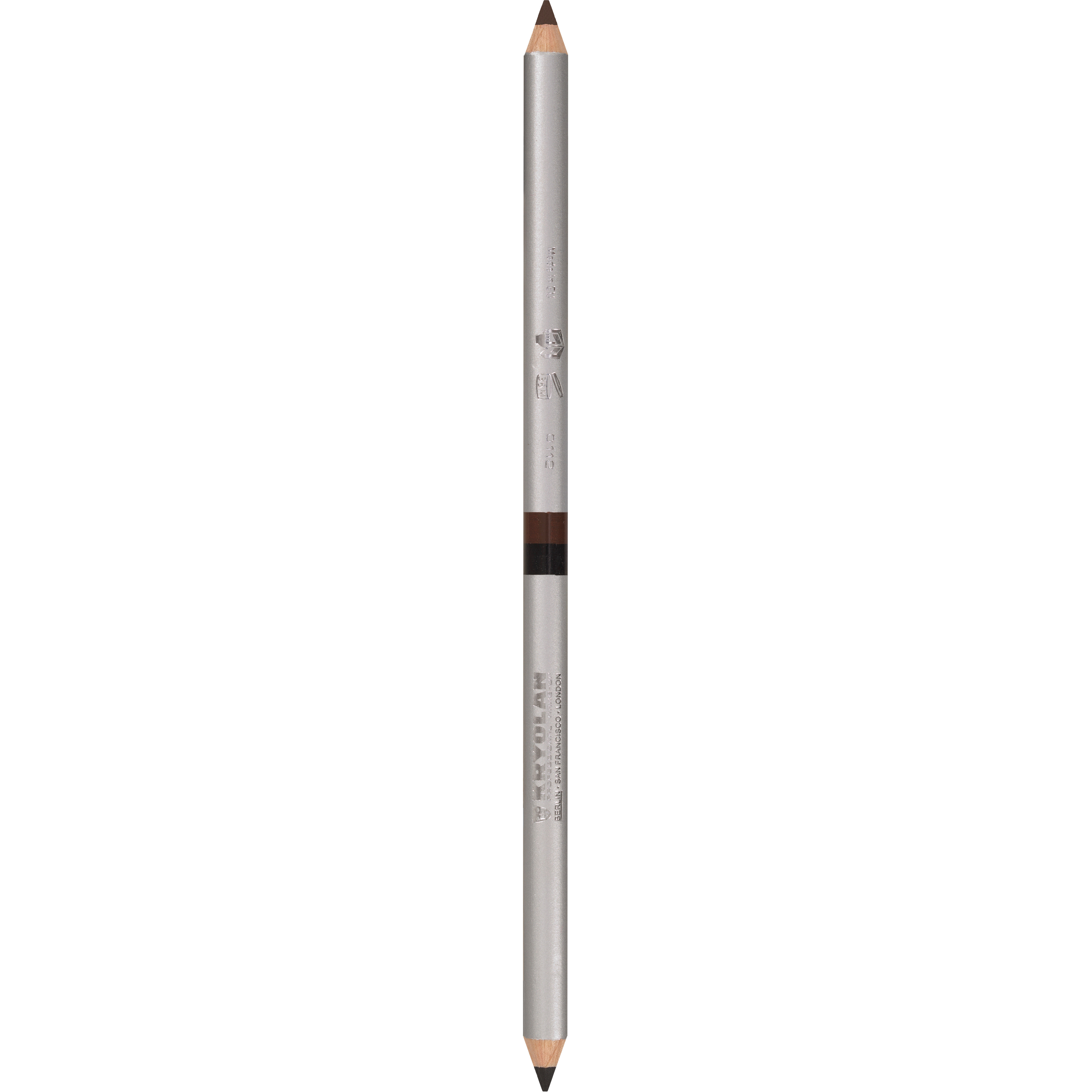 Contour Pencil 2 COLORS Brun/Svart - Kryolan