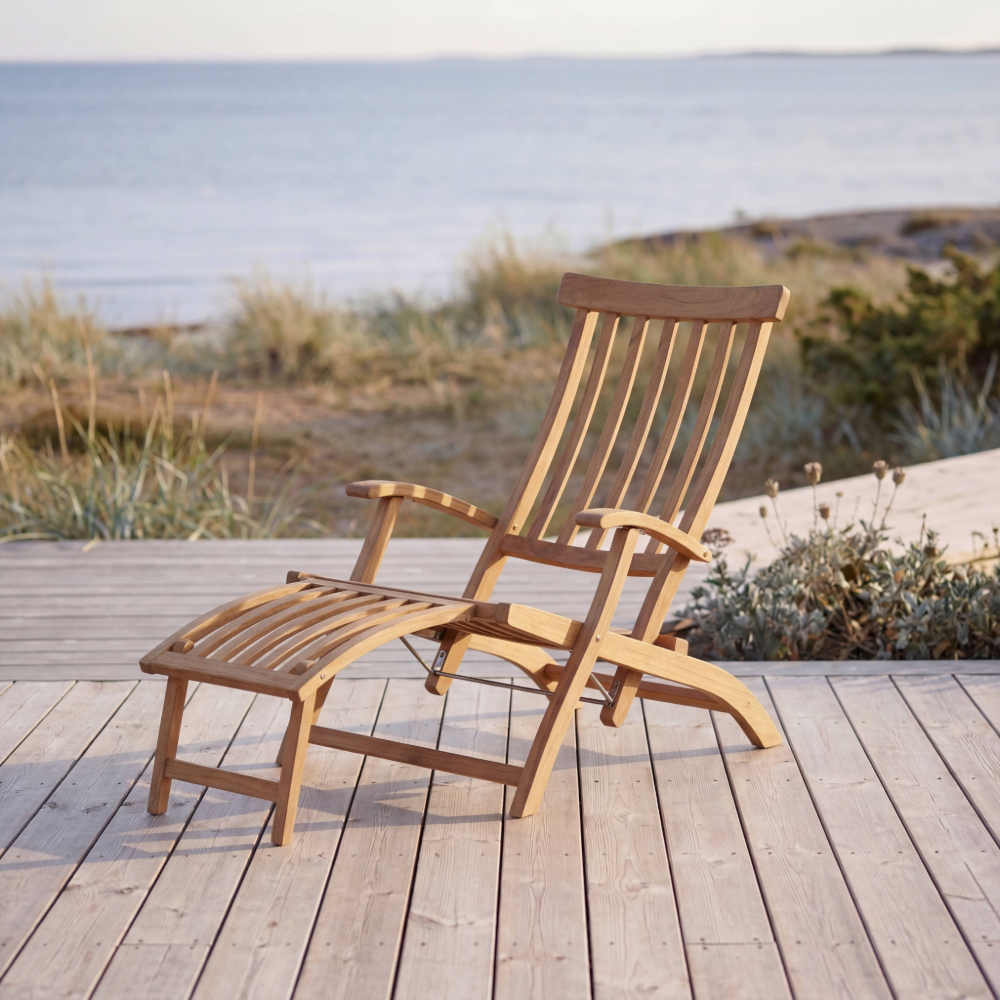 Sal  Däckstol i certifierad Teak - Stockamöllan  - 2