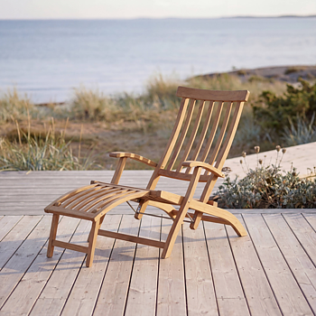 Sal Deck Chair in certified Teak - Stockamöllan