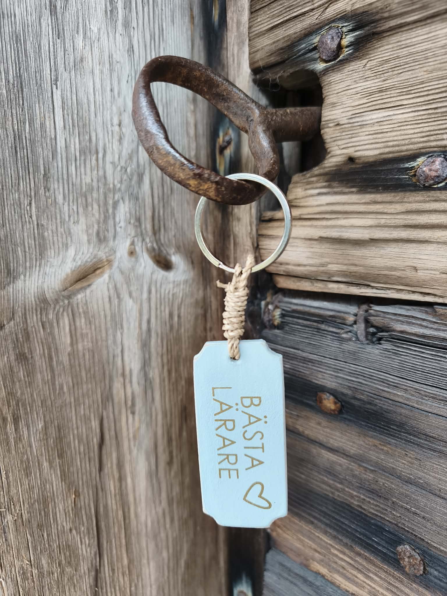 Nyckelring Lärare - Blå