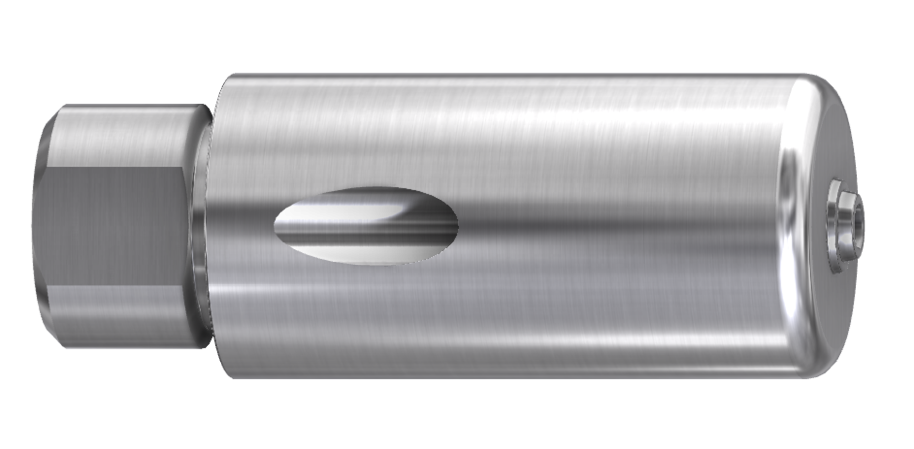 ASC blank non-engaging  platform 3.0 10 mm til NobelActive® A-corner