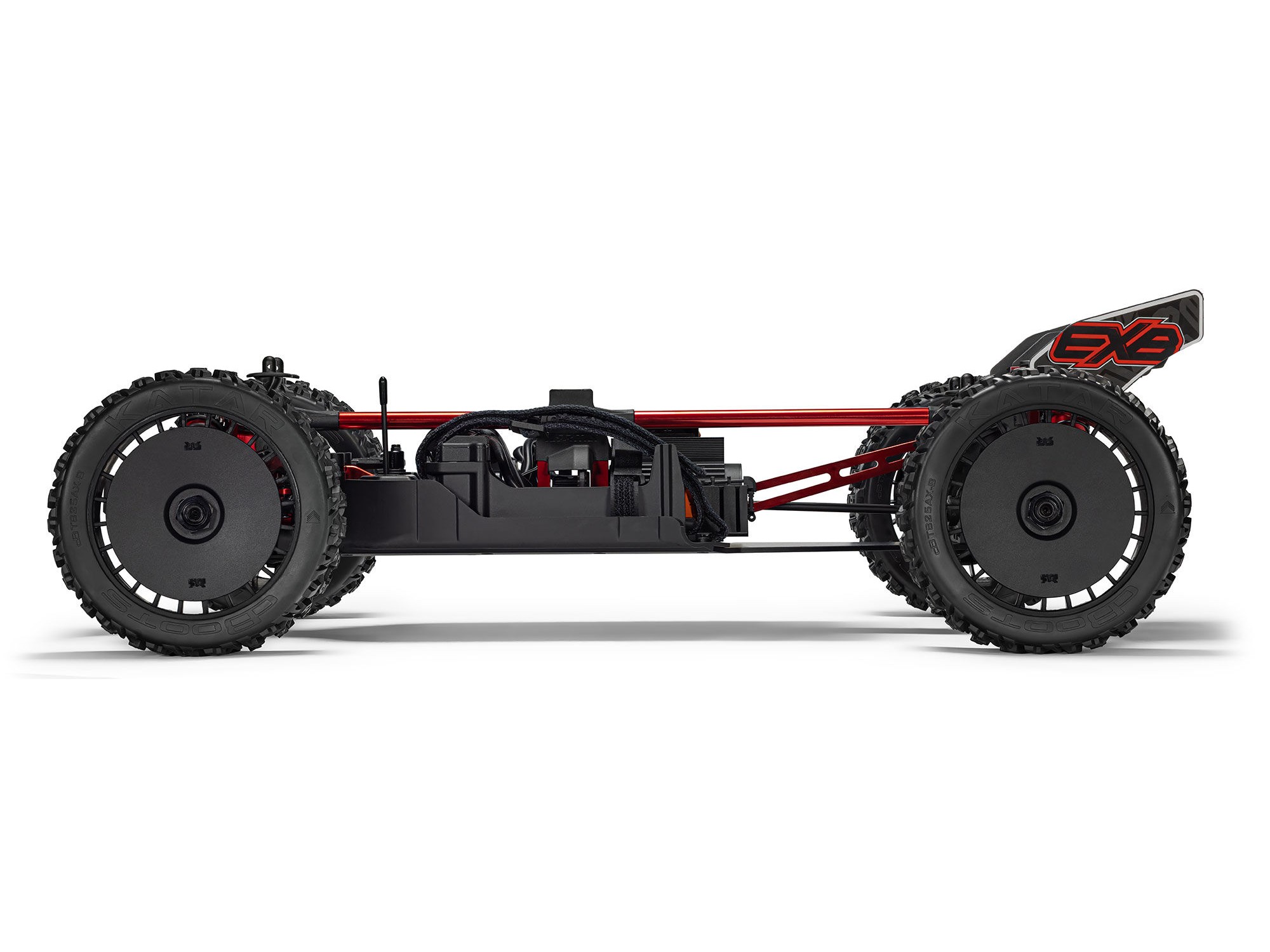 Arrma 1/7 TALION 6S EXB 4X4 RTR Brushless Speed Truck, Black - 12