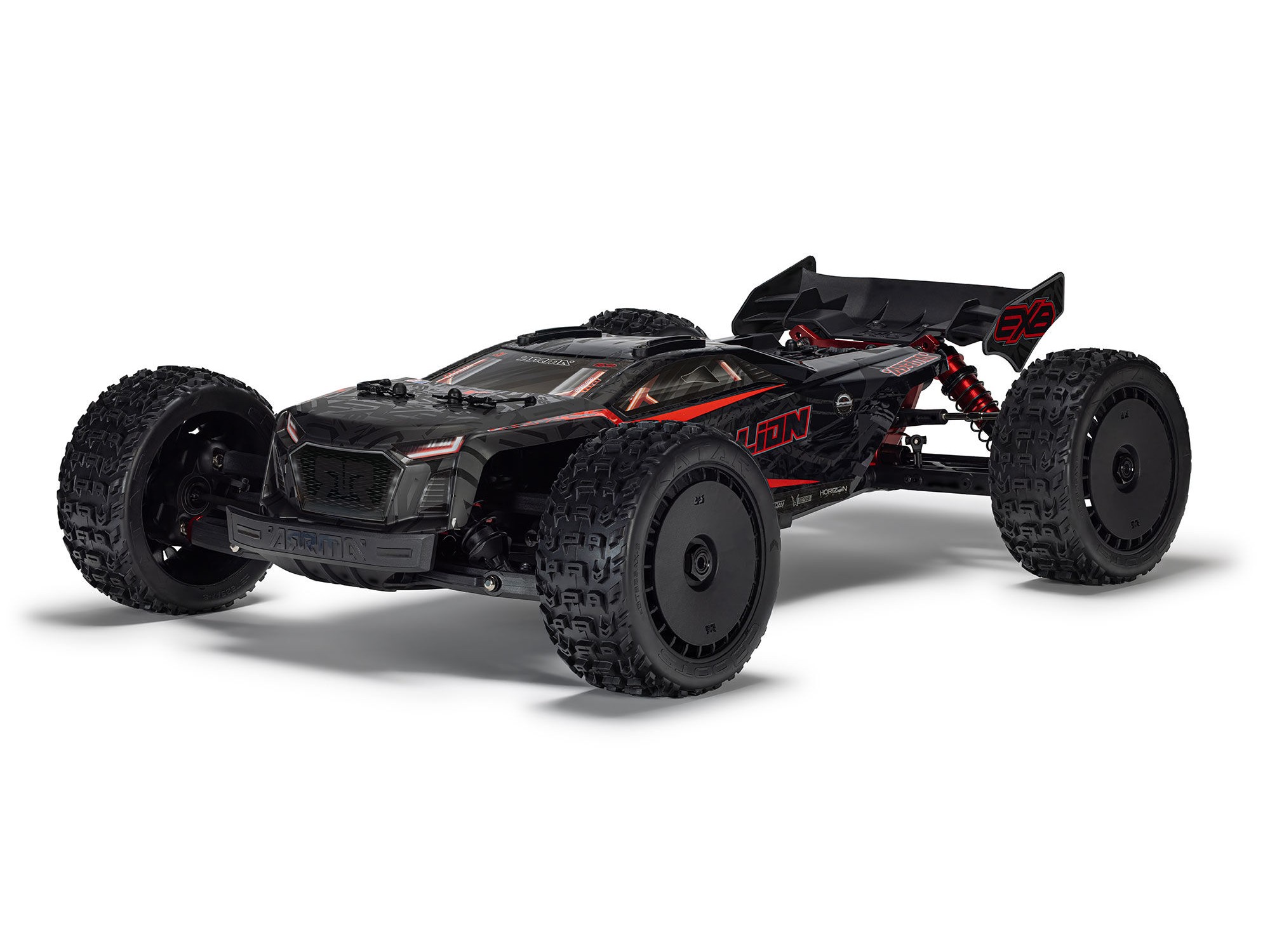 Arrma 1/7 TALION 6S EXB 4X4 RTR Brushless Speed Truck, Black