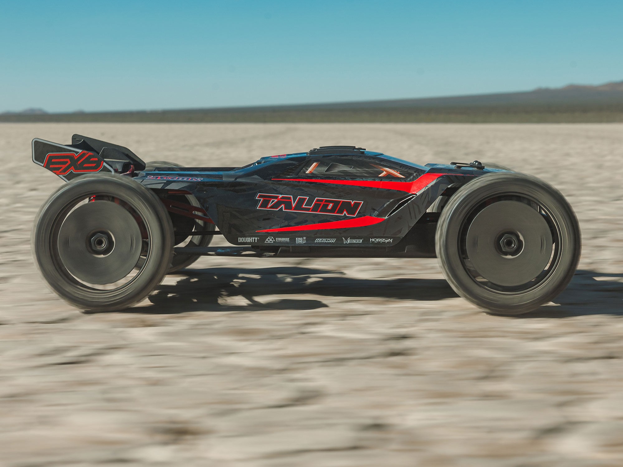 Arrma 1/7 TALION 6S EXB 4X4 RTR Brushless Speed Truck, Black - 30