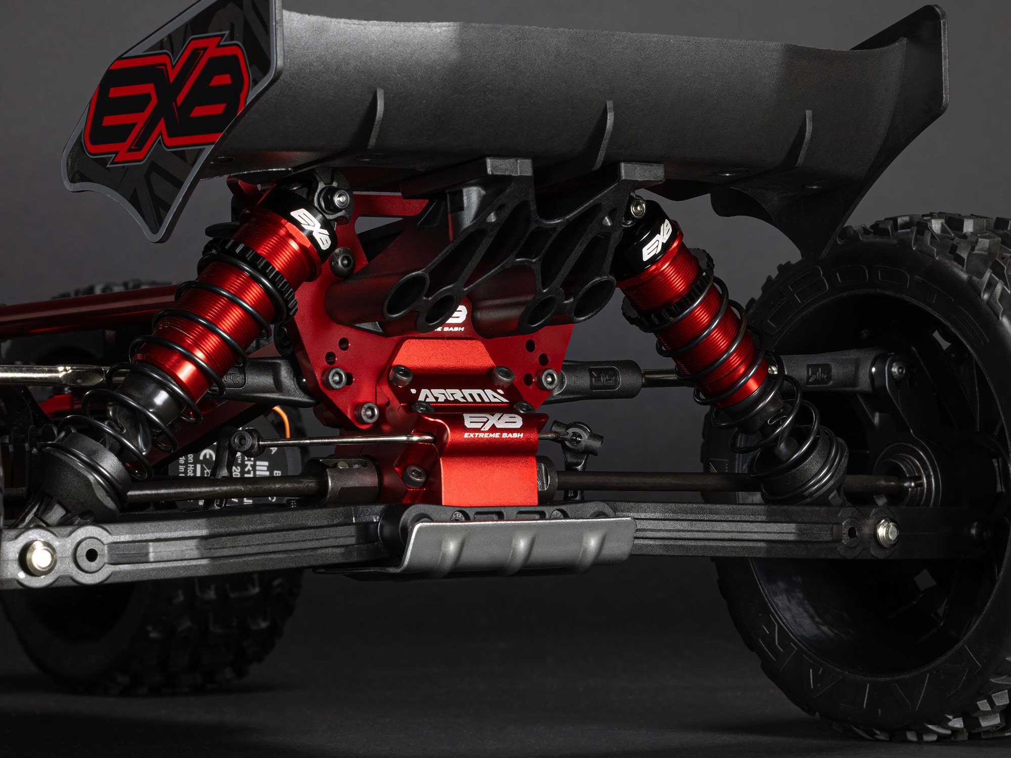 Arrma 1/7 TALION 6S EXB 4X4 RTR Brushless Speed Truck, Black - 22
