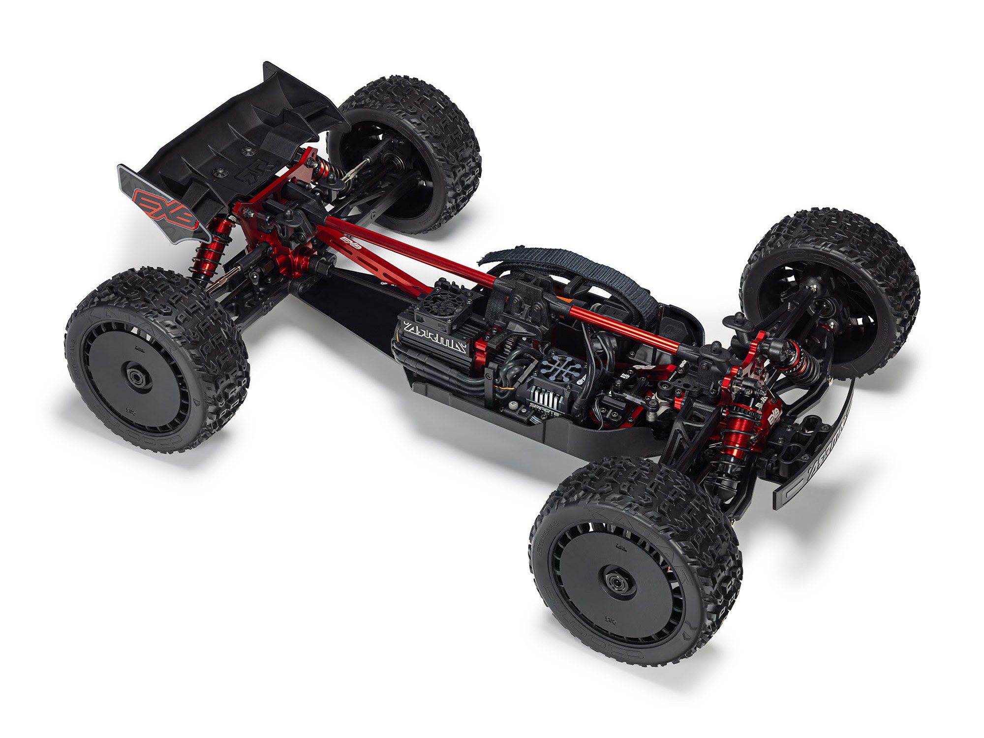 Arrma 1/7 TALION 6S EXB 4X4 RTR Brushless Speed Truck, Black - 11