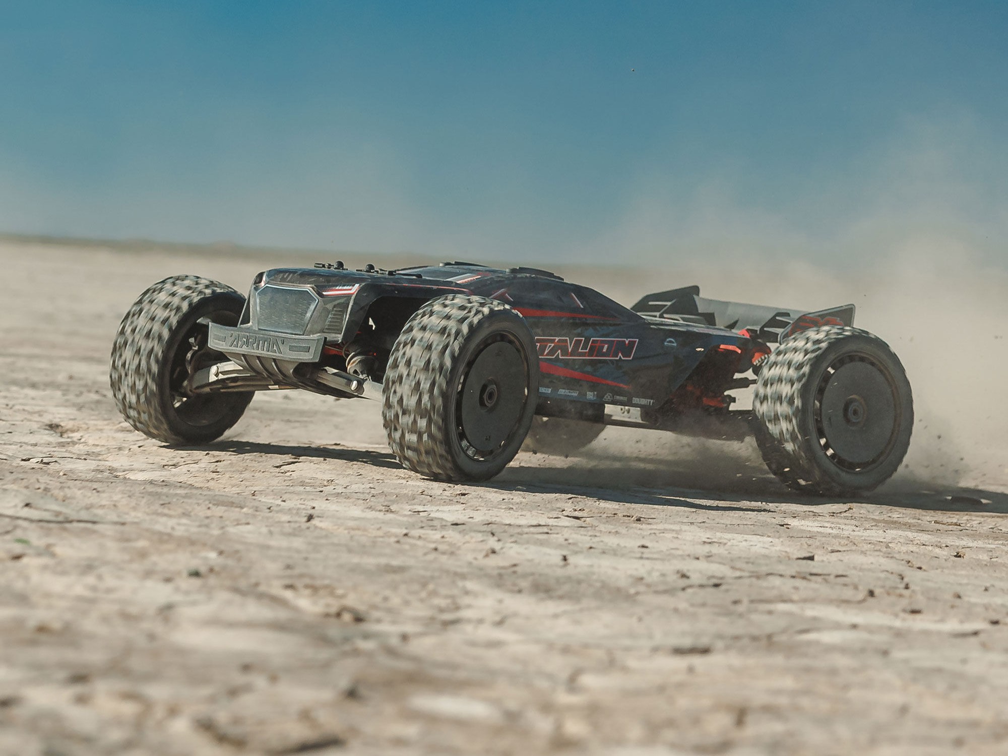 Arrma 1/7 TALION 6S EXB 4X4 RTR Brushless Speed Truck, Black - 31