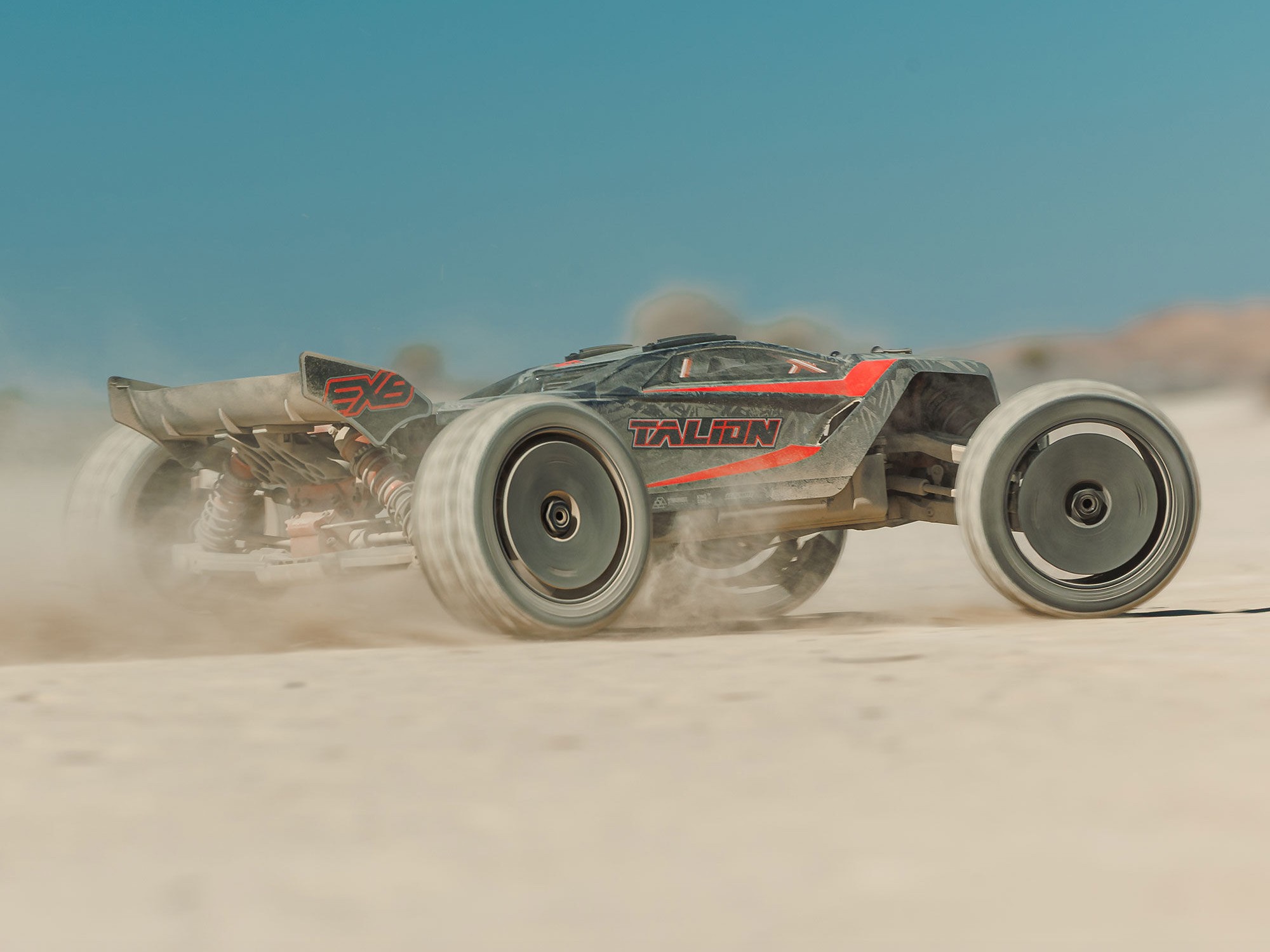 Arrma 1/7 TALION 6S EXB 4X4 RTR Brushless Speed Truck, Black - 27