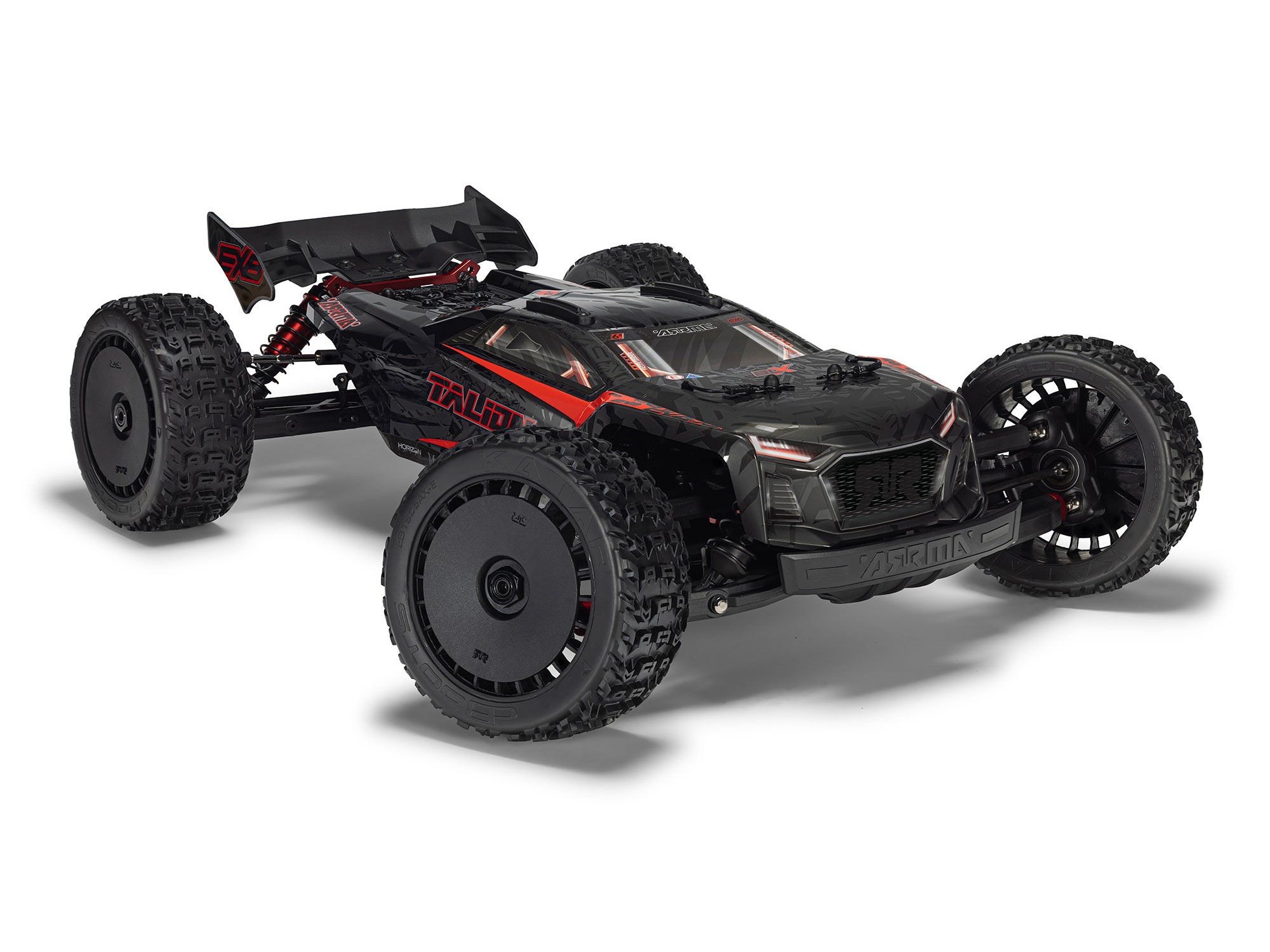 Arrma 1/7 TALION 6S EXB 4X4 RTR Brushless Speed Truck, Black - 3