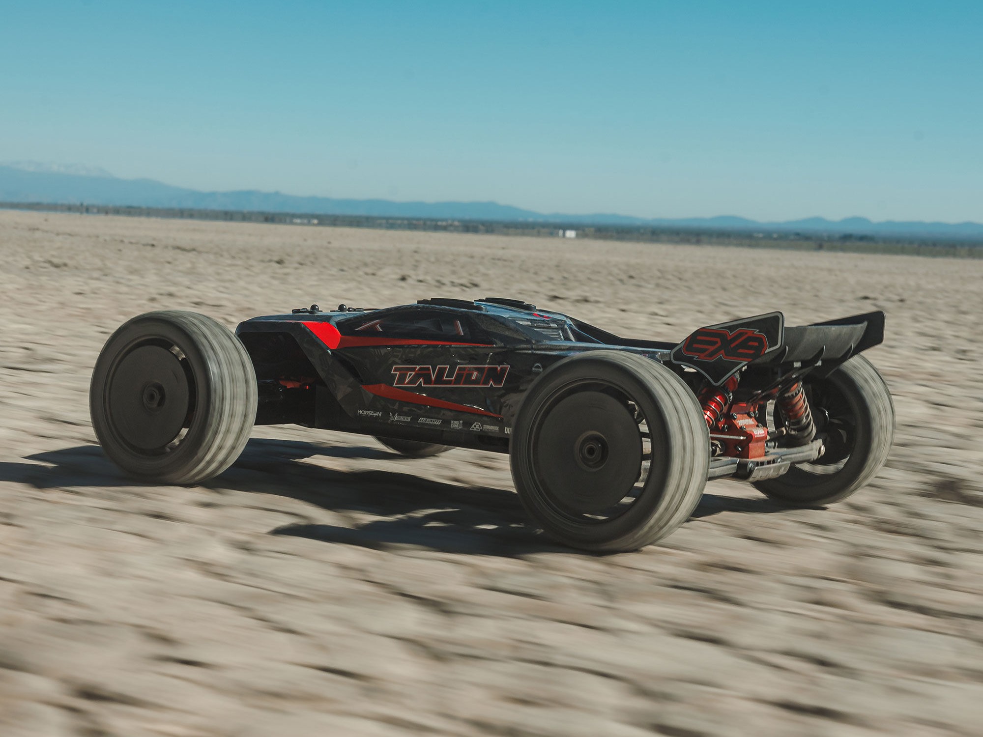 Arrma 1/7 TALION 6S EXB 4X4 RTR Brushless Speed Truck, Black - 32