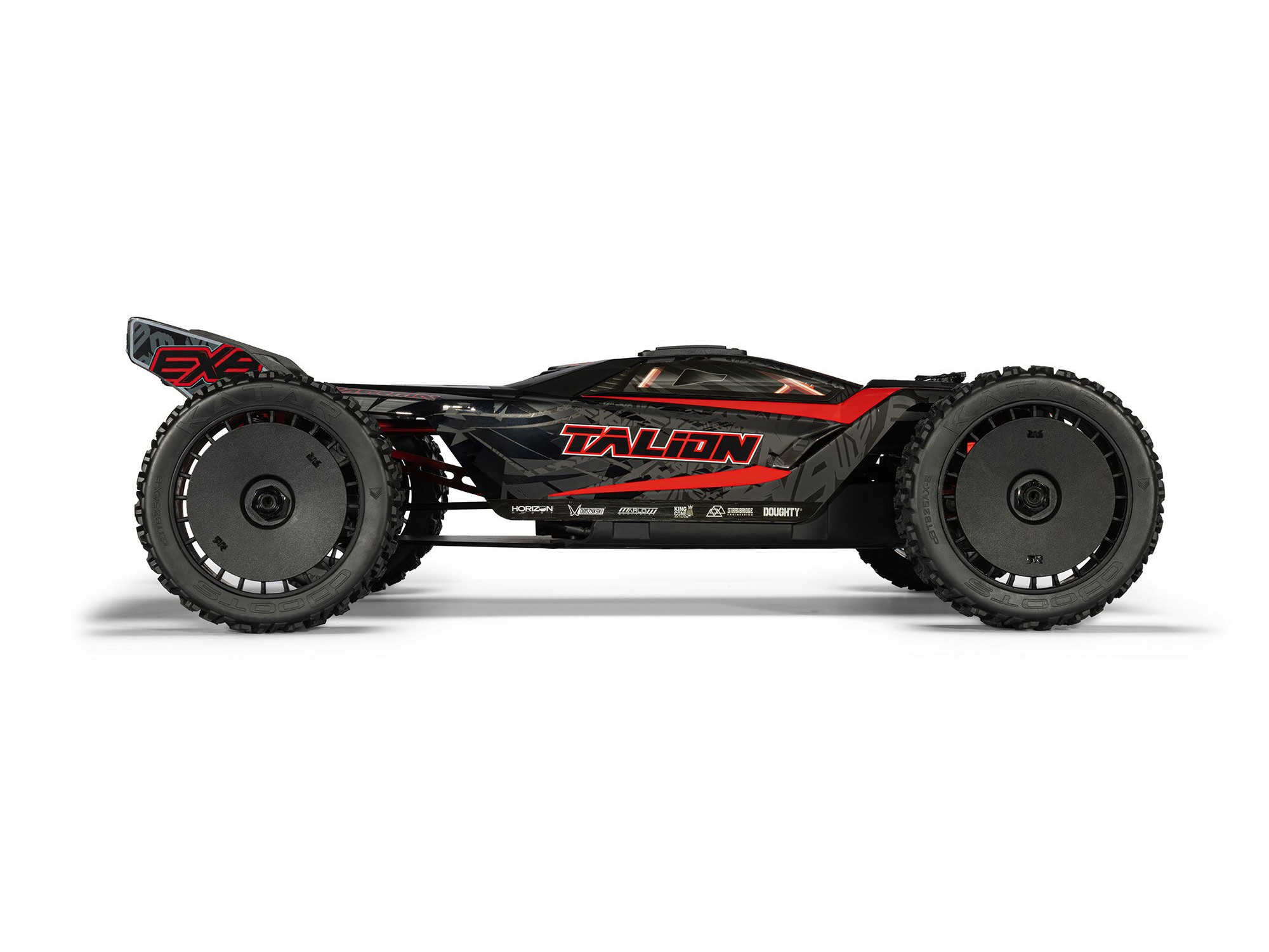 Arrma 1/7 TALION 6S EXB 4X4 RTR Brushless Speed Truck, Black - 6