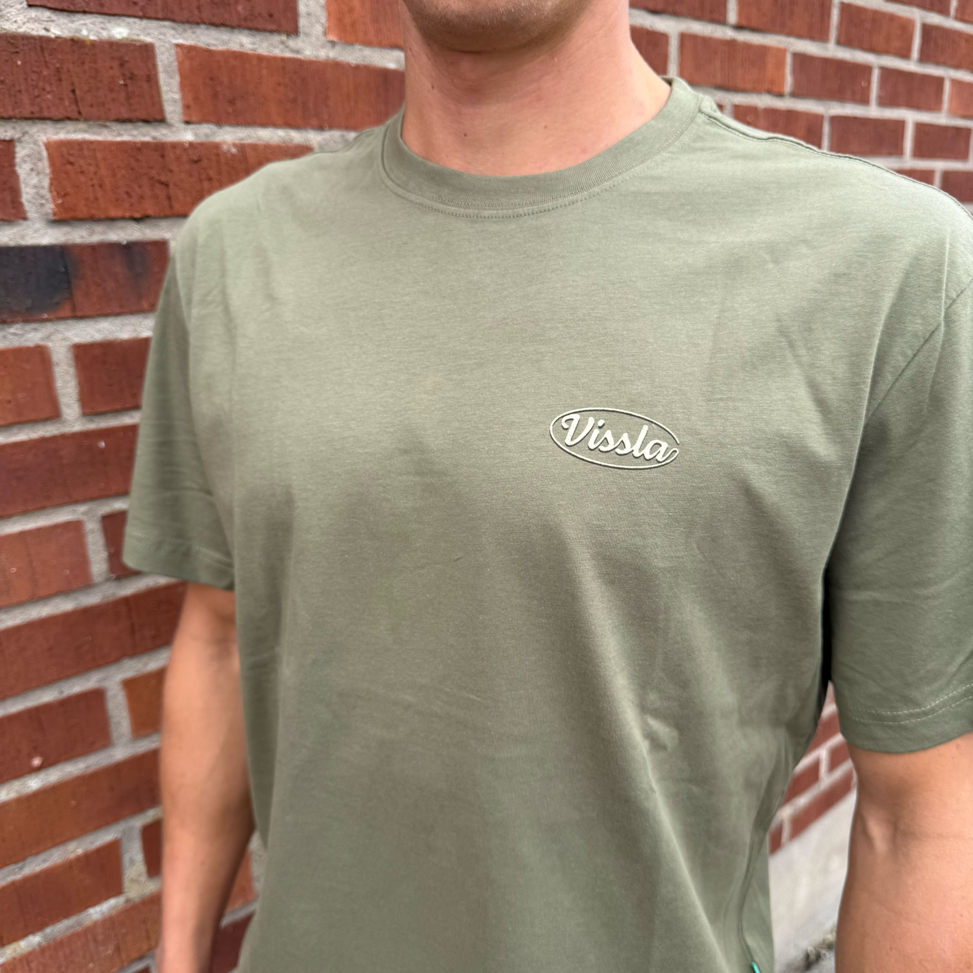 Whistle t-shirt Surfers store green - 3