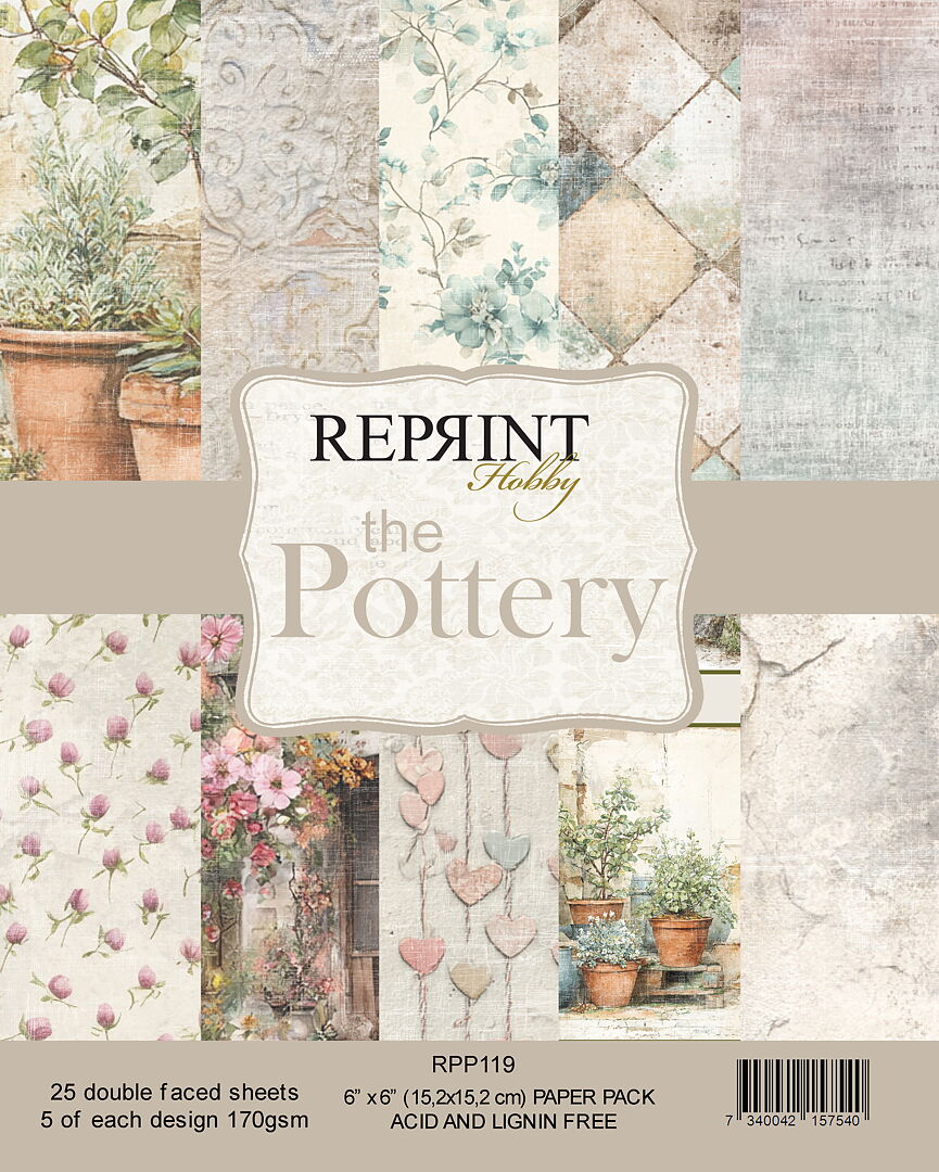 R PP 6x6 Collection -The Pottery Collection 