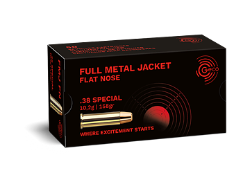 .38 Special Geco FMJ-FP 158gr/10,2g
