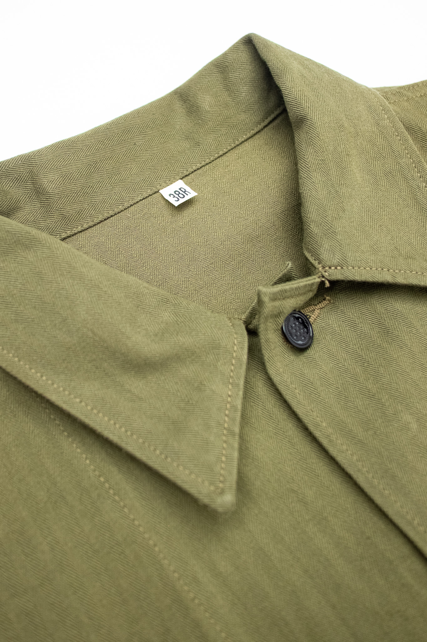 Buzz Rickson’s - BR15887 Herringbone Twill Jacket Special Olive Drab - 5