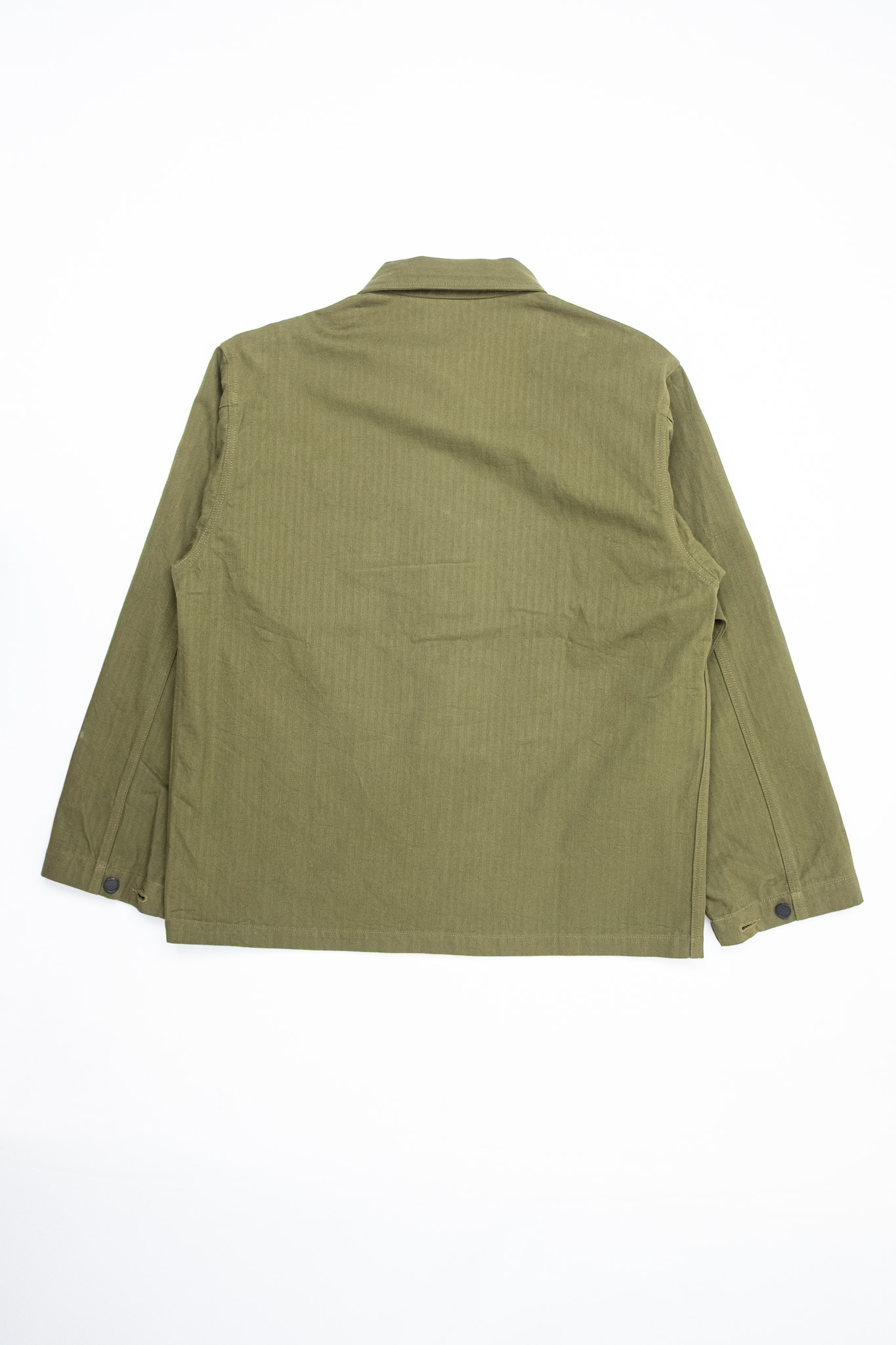 Buzz Rickson’s - BR15887 Herringbone Twill Jacket Special Olive Drab - 3