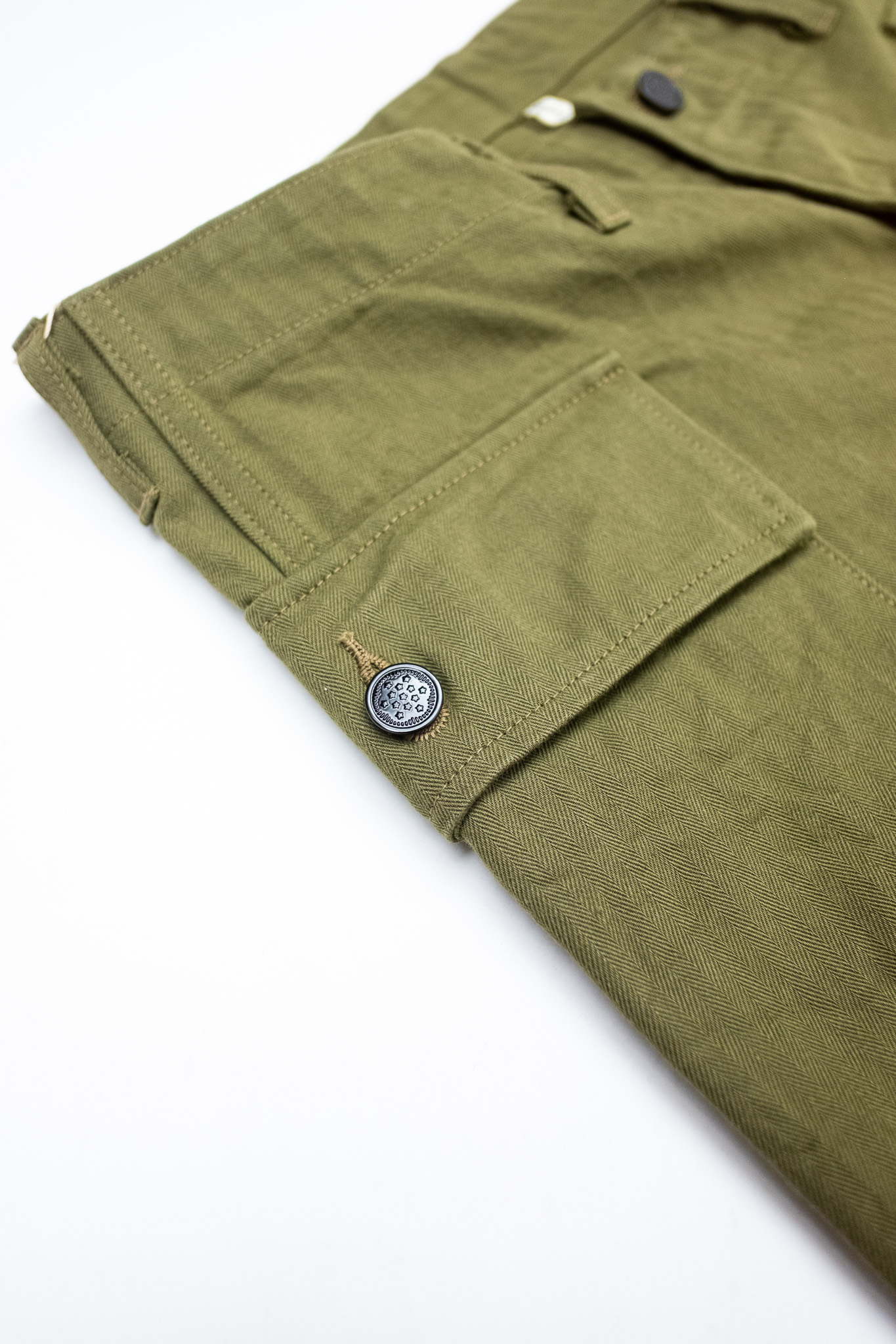 Buzz Rickson’s - BR42638 Herringbone Twill Trousers Special Olive Drab - 5