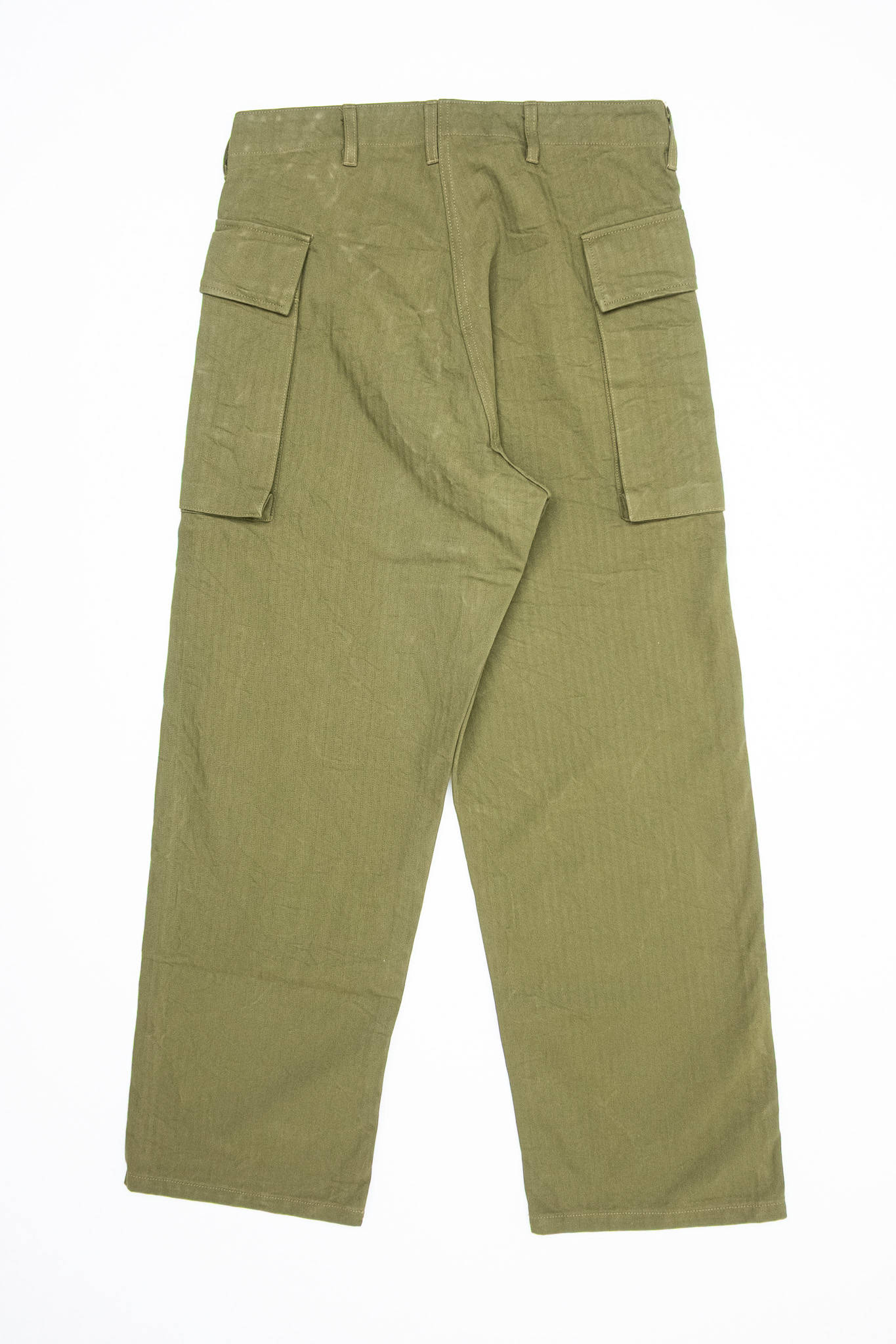 Buzz Rickson’s - BR42638 Herringbone Twill Trousers Special Olive Drab - 3
