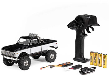Axial 1/24 SCX24 1971 Chevrolet C10 4WD Truck RTR, Black